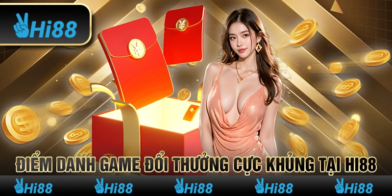 Điểm danh game đổi thưởng cực khủng tại Hi88