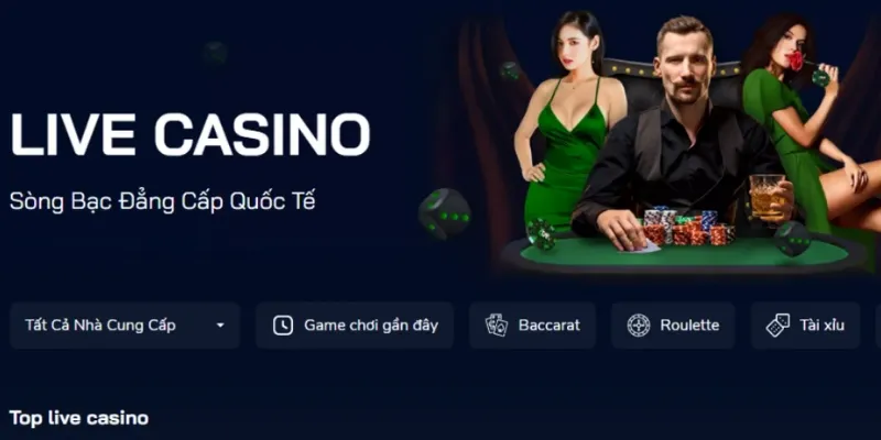 Nắm bắt cách thức hoạt động của live casino